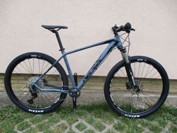 Nové 29" kolo MRX Elite X0 19,5", vidlice Suntour Raidon air, osazení Shimano Deore 1x12, pevné osy
