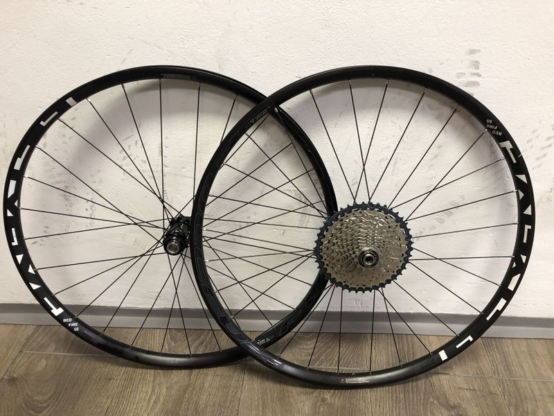 Zapletená kola Fulcrum red fire 55 boost, 27,5" 148x12 110x15