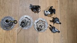 Sada Sram 2x10 X9/X7+3 kazety