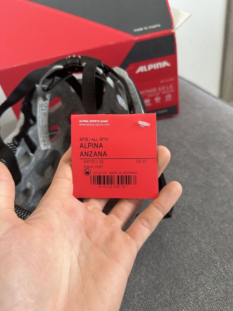 Nová přilba Alpina