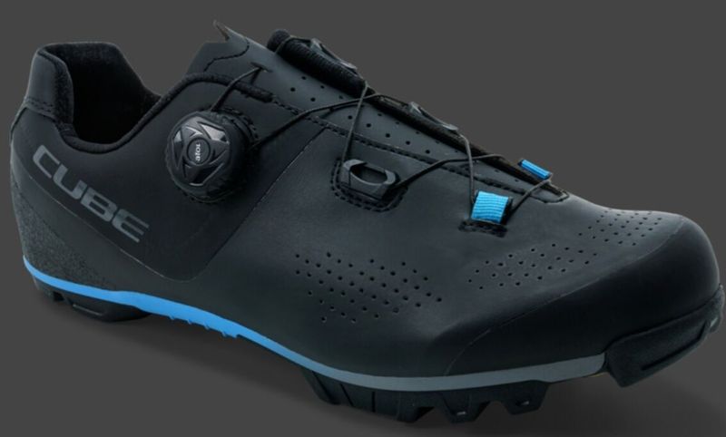 tretry CUBE MTB PEAK PRO black´n´blue jednou použité cena při koupi 3900kč