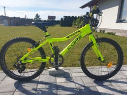 Dětské kolo CORE NIPPER 20 Yellow fluo