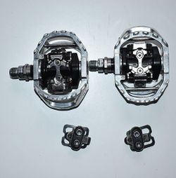 Prodám málo používané mtb pedály Shimano PDM-545 včetně kufrů