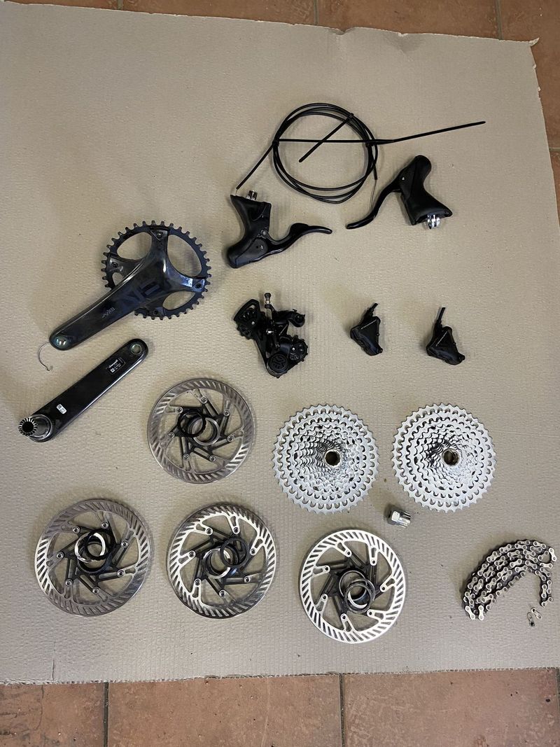 Prodám kompletní gravel sadu Campagnolo Ekar 1x13