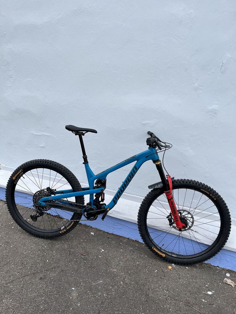 Prodám Propain Tyee AL 29" vel. M zdvih 170/160mm