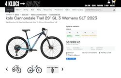 476km Cannondale Trail 29" SL 3 – velikost S