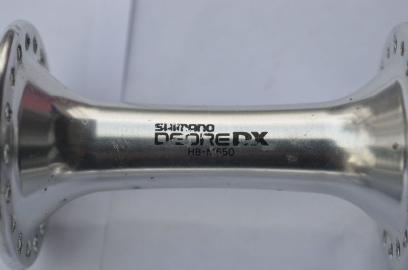 zánovní náboje SHIMANO DEORE DX FH/HB-M650 36 děr, nové SHIMANO 600EX s vysokou flanší 36 děr