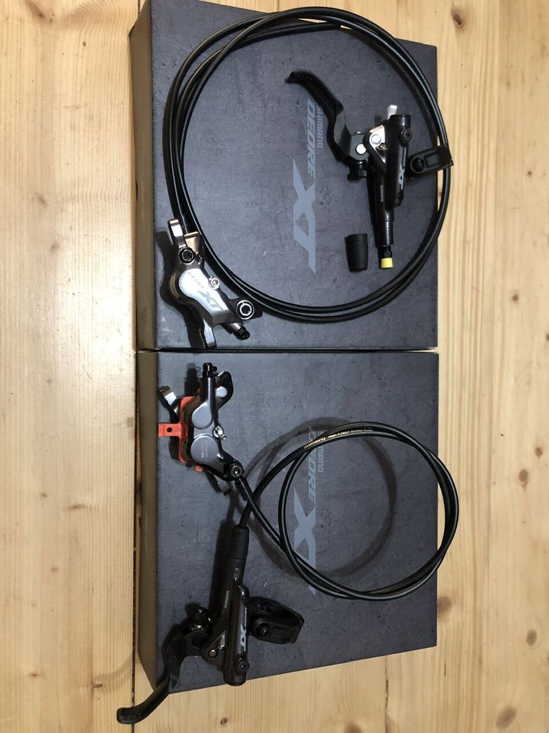 nové brzdy Shimano Deore XT typ M8120, čtyřpísty