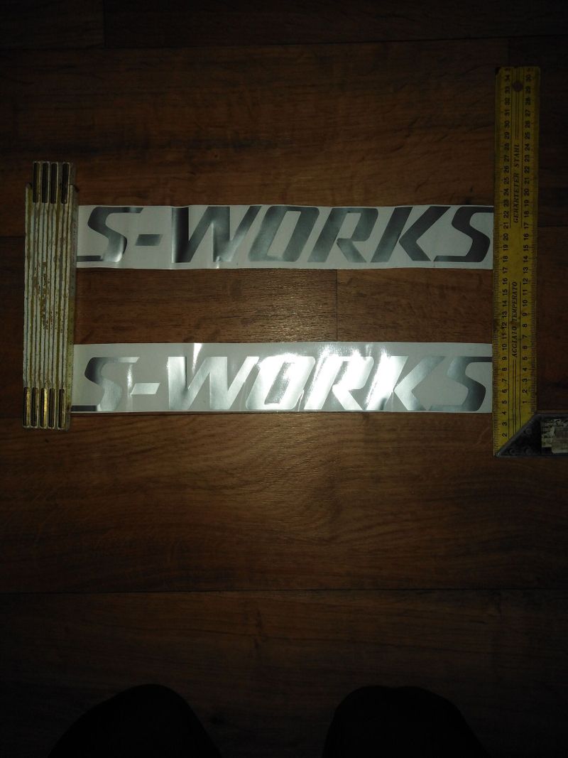 Samolepky na rám S-WORKS