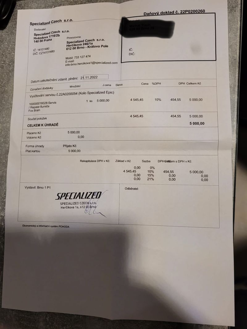 Specialized Epic FSR Comp