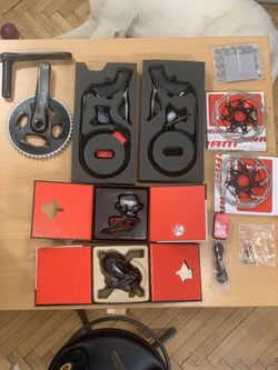 nová sada sram force axs hydraulika 2x12