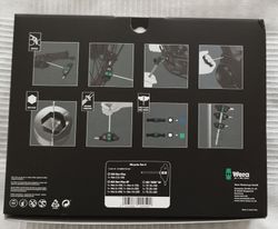 Wera 004174 Zástrčné klíče řada 400 s T-rukojetí Wera Bicycle Set 6 (Sada 10 dílů)