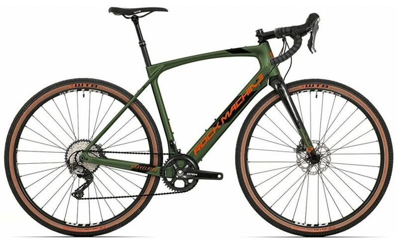AKCE ROCK MACHINE Gravelride CRB 900 Khaki/Orange vel. XL