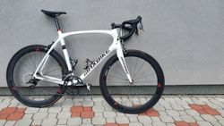 Silniční kolo Maxbike carbon monocoque, váha 7,3 kg