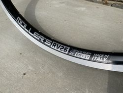 NOVÝ Ráfek Müller’s RV26 28″ 700C ROAD 20/24děr, vyrobeno v Itálii
