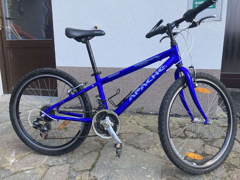 Dětské kolo Apache, kola 24 palců, rám hliník, zlevněno