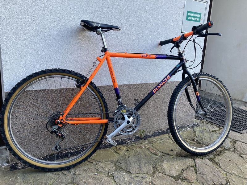Horské kolo Bianchi Aspid, 90. léta, zlevněno