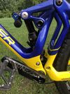 MONDRAKER SUPERFOXY CARBON R, YELLOW/BLUE, 2021