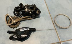 Přehazovačka a řazení Sram EX1, 1x 8s