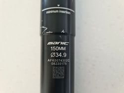 X-Fusion Manic Dropper 150mm