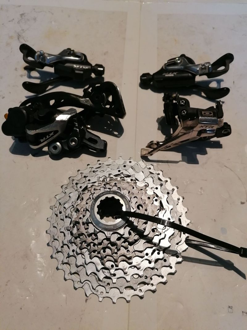 Sada Shimano XTR 2/3x10s
