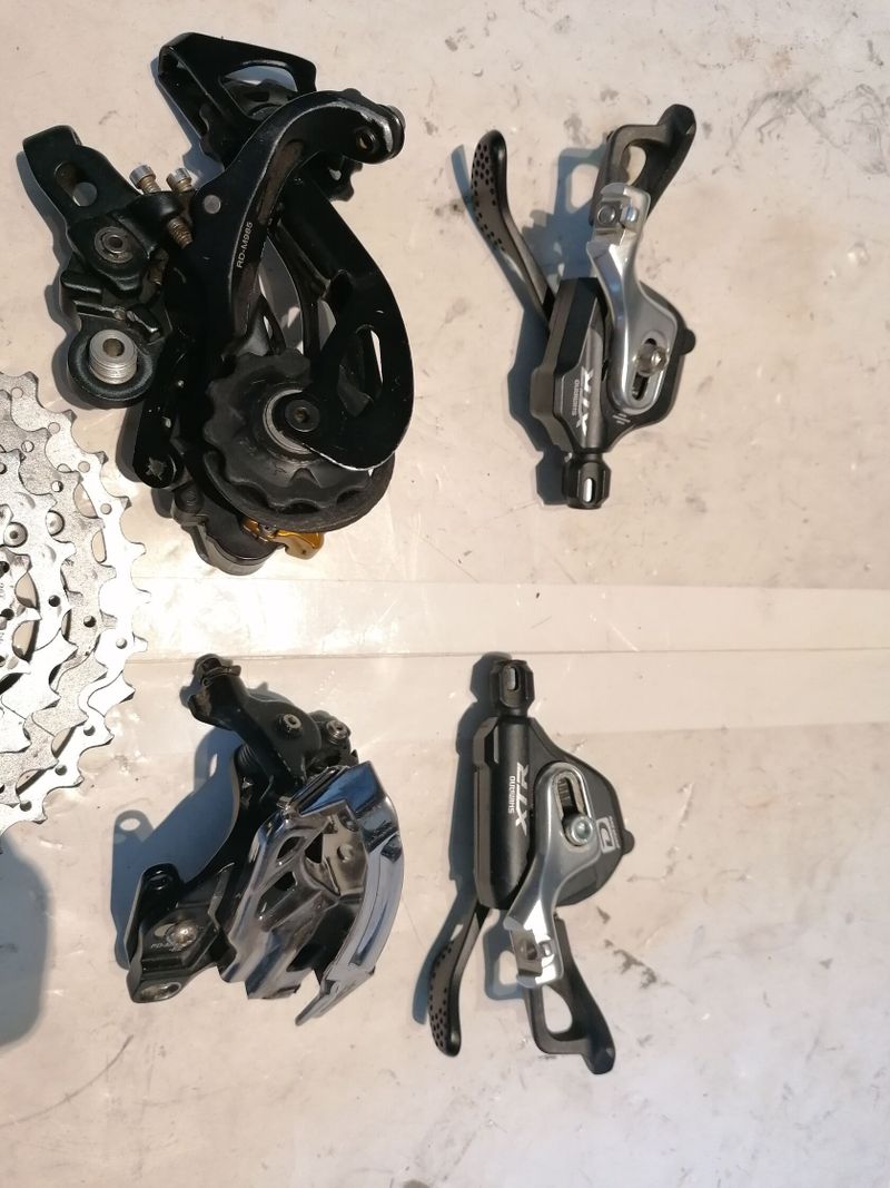Sada Shimano XTR 2/3x10s