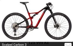 Prodám Cannondale Scalpel Carbon 3 - dohoda možná