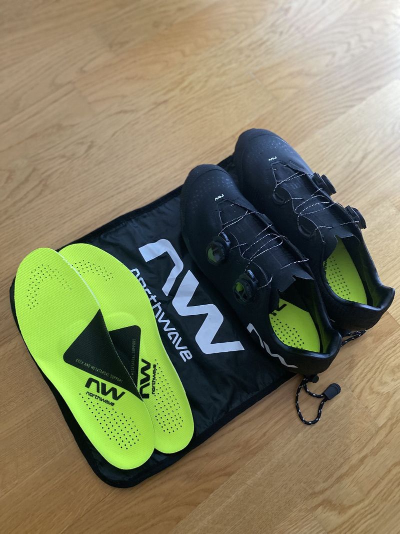 XC tretry Northwave Extreme Xc 2 - Black, vel. EUR 43, 27,7cm