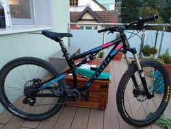 Kona Precept 150, 150mm zdvihy, 27.5 kola,vel. S, obratne a hrave kolo na traily a do prirody