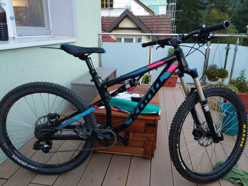 Kona Precept 150, 150mm zdvihy, 27.5 kola,vel. S, obratne a hrave kolo na traily a do prirody