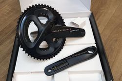 kliky s wattmetrem: SHIMANO Ultegra FCR8000 + GIANT Power Pro – NOVÉ