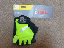 Cyklistické rukavice Grip Grap PROGEL Hi-Vis vel. L