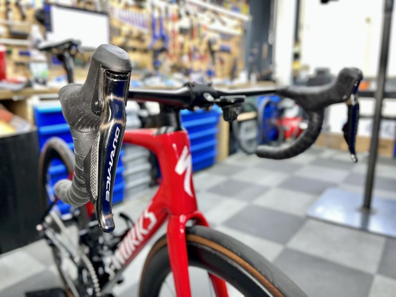 Specialized S-Works SL7 | vel. 56 | Shimano DuraAce Di2 + 4iiii watmetr | Roval Rapide CLX | 7,31 kg