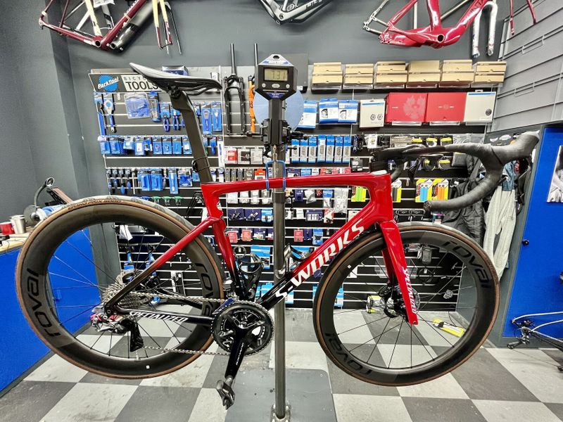 Specialized S-Works SL7 | vel. 56 | Shimano DuraAce Di2 + 4iiii watmetr | Roval Rapide CLX | 7,31 kg