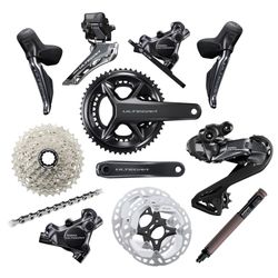 Shimano Ultegra R8100/8170 Di2, hydraulická, elektronická