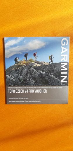 Garmin Topo Czech V4 Pro Voucher