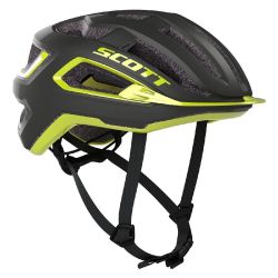 SCOTT ARX PLUS dark grey/radium yellow, vel. S 51-55cm