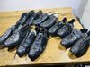 Kožené italské cyklistické boty