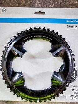 Převodníky Shimano Ultegra R8100 12sp, Sundané z nového kola