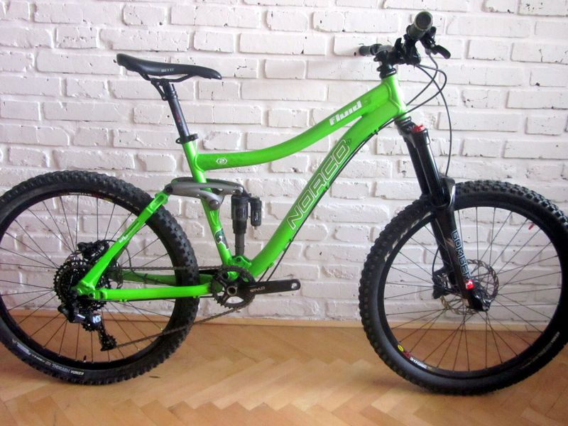 NORCO FLUID LT na SRAM NX, vel M. Super stav