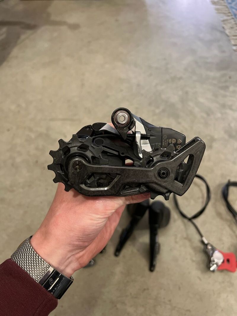 sada Sram Red AXS 2x12 disc