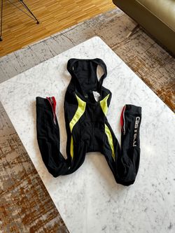 Teplé cyklistické kalhoty s laclem Castelli (XL)