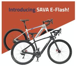 NOVÉ - SAVA E-Flash - 100% Karbonové Gravel E-Kolo - Vel. 54 (L) 170cm-185cm