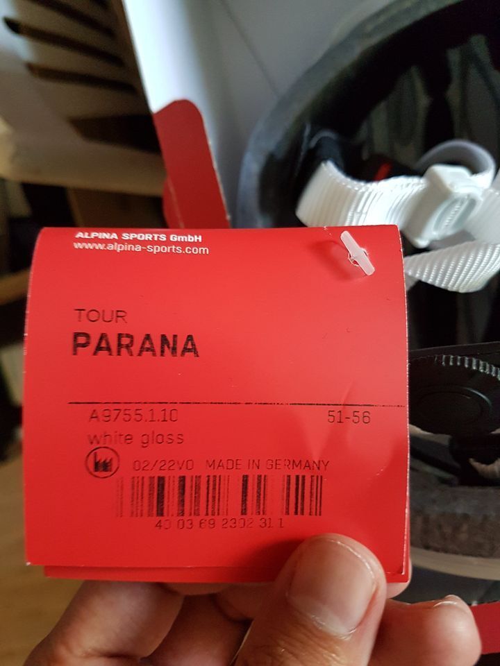 Dámská helma ALPINA PARANA 2022 - WHITE GLOSS vel 51-56cm