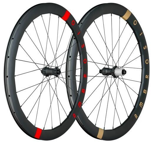 NOVÁ Zapletená silniční / gravel karbonová kola Ambrosio TLR 1300g Made in ITALY
