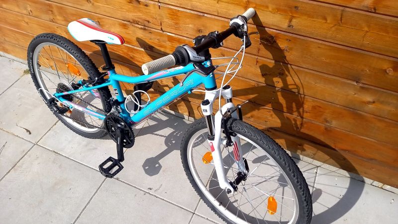 Kolo Superior Paint XC 24" 2017, modro, bílé
