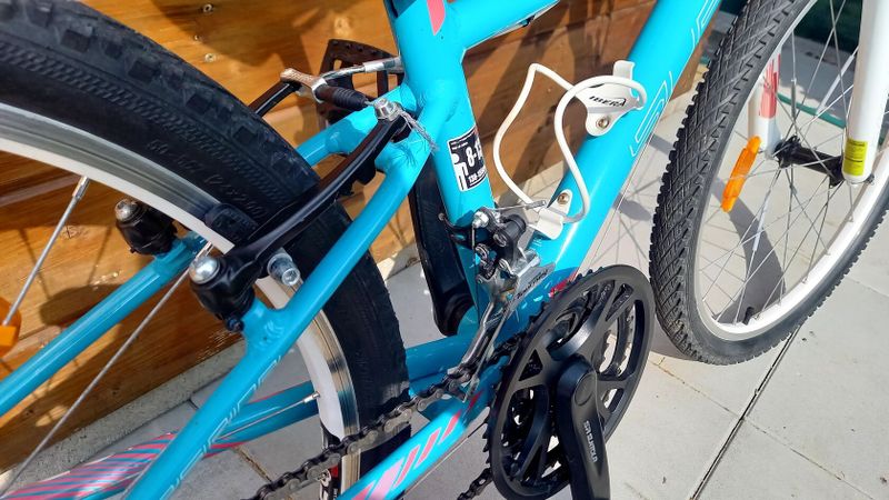 Kolo Superior Paint XC 24" 2017, modro, bílé