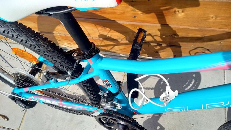 Kolo Superior Paint XC 24" 2017, modro, bílé
