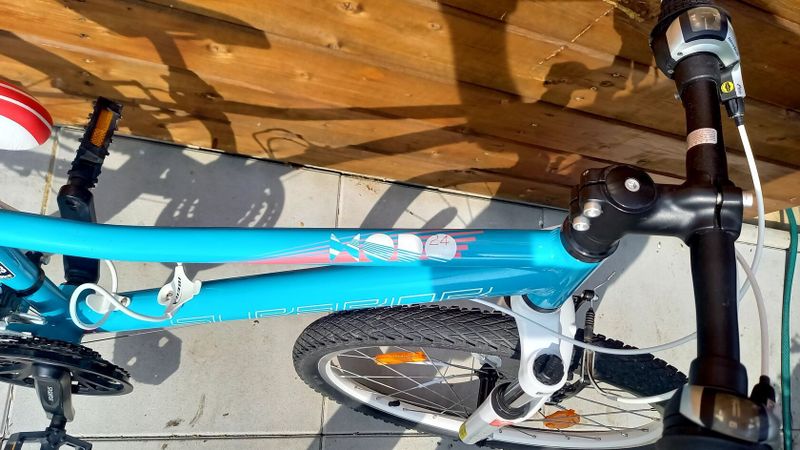 Kolo Superior Paint XC 24" 2017, modro, bílé