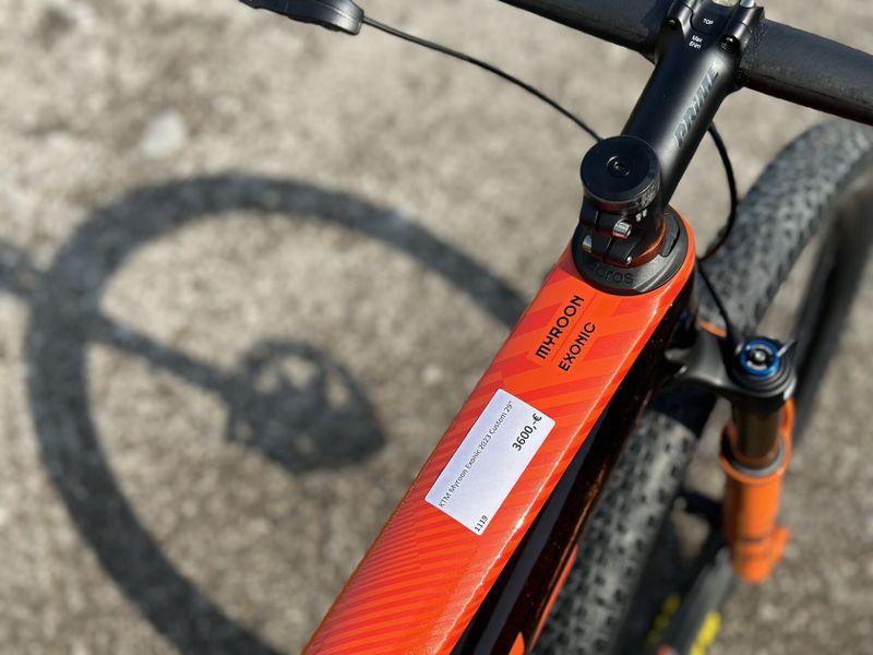 Zákazková stavba Nový KTM Myroon Exonic 2023 Custom 29"